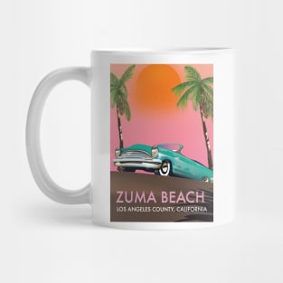 Zuma Beach Los Angeles County California Mug